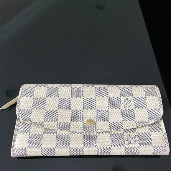 Louis Vitton The Emilie wallet in Damier Azur canvas - Picture 5 of 14